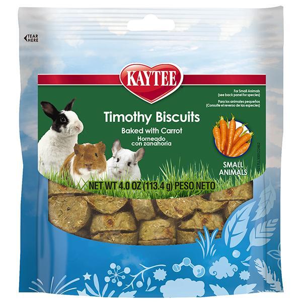 Kaytee Timothy Biscuits Carrot лакомство для грызунов 114 г (94483)
